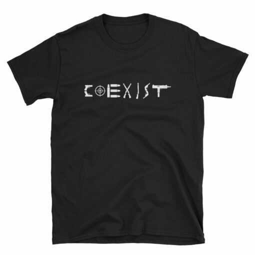 Coexist Virginia Pro Guns T-Shirt