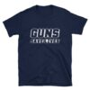 Guns Save Lives Pro Second Amendment Navy T-Shirt