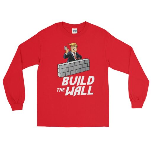 Build The Wall Long Sleeve T-Shirt 3