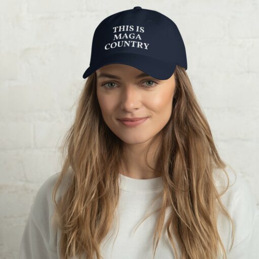 This Is MAGA Country Navy Hat