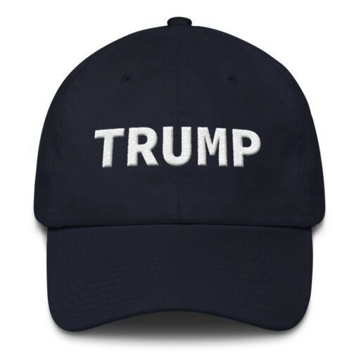 Trump Embroidered Navy Hat