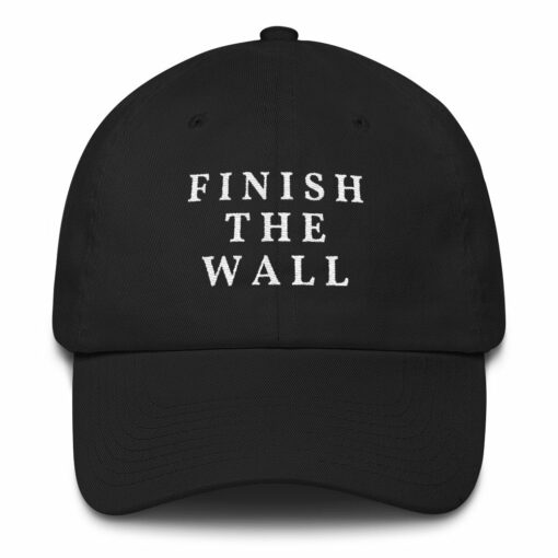 finish the wall hat