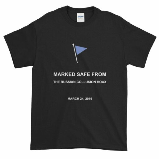 Marked Safe From Russian Collusion Hoax T-Shirt