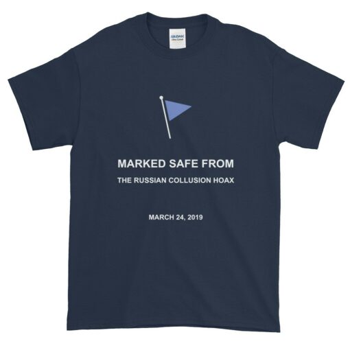 Marked Safe From Russian Collusion Hoax T-Shirt 2