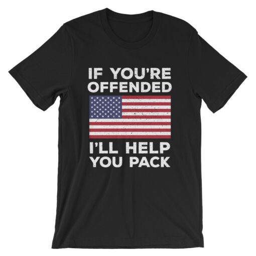 funny anti liberals american t-shirt