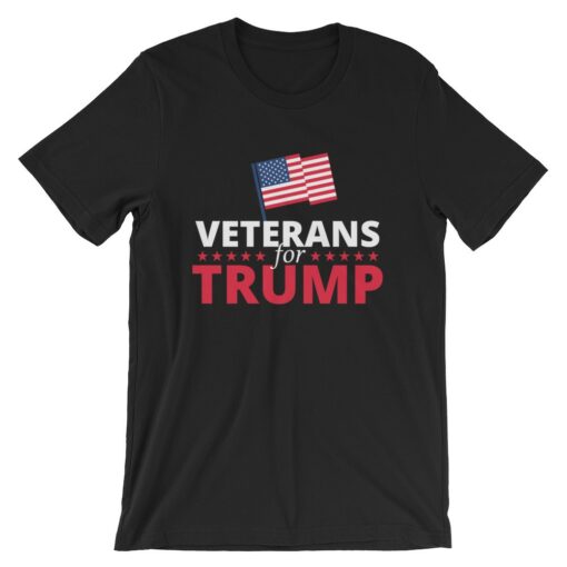 Veterans For Trump 2020 Classic Unisex T-Shirt Black