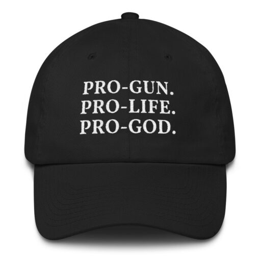 pro gun pro life pro god hat