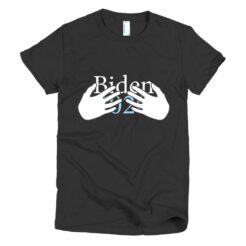 joe biden 2020 hands womens t-shirt