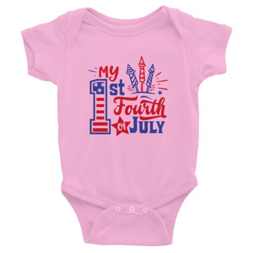 My First 4th of July Infant Bodysuit 2