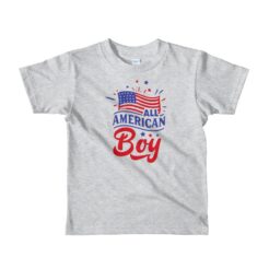 This All American Boy kids t-shirt is the perfect shirt for your little one this 4th of July. Teach your kid to be proud of being America, the land of the free and the brave.