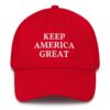 Trump 2020 Keep America Great Red Hat