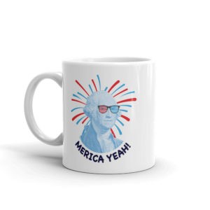 4th of July George Washington Mug