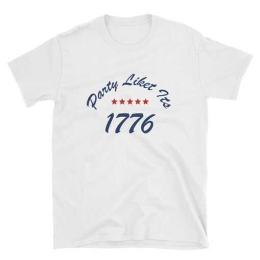 4th of July Party Like It's 1776 T-Shirt 1