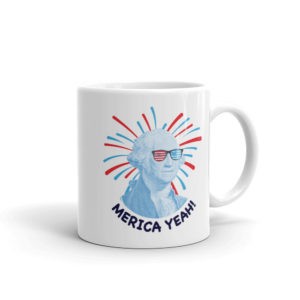 4th of July George Washington Mug - Image 2