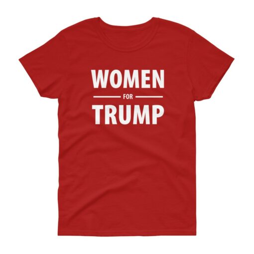 Women For Trump Ladies T-Shirt 2