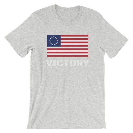 Betsy Ross Flag Victory T-Shirt 3