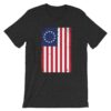 Betsy Ross Flag Distressed T-Shirt 