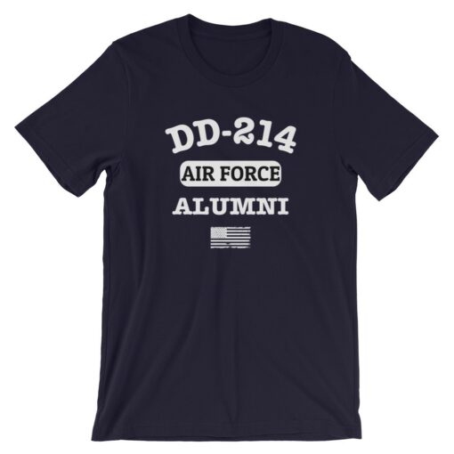 Personalized DD-214 Alumni T-Shirt 
