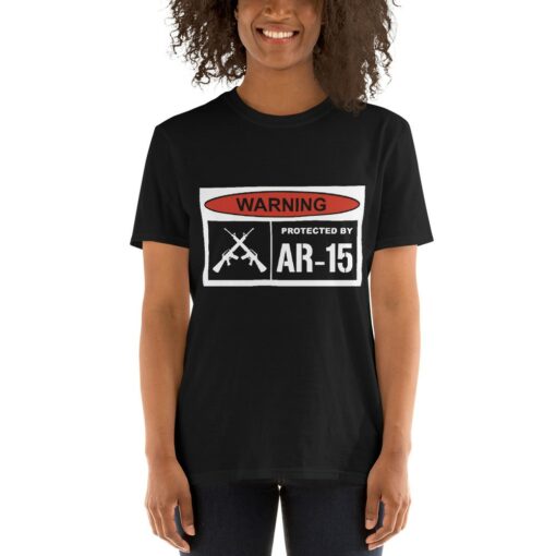 Protected By AR-15 T-Shirt 2