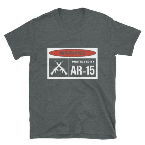 Protected By AR-15 T-Shirt 4