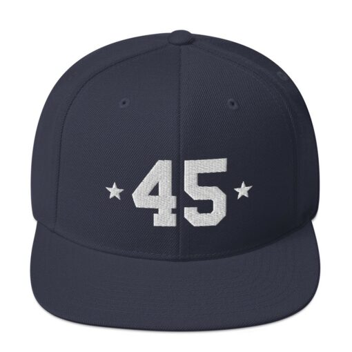 Trump 45 Snapback Hat 3