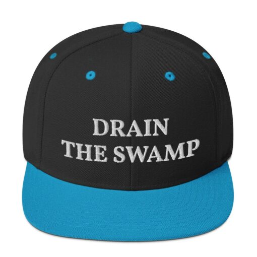 Drain The Swamp Snapback Hat 2