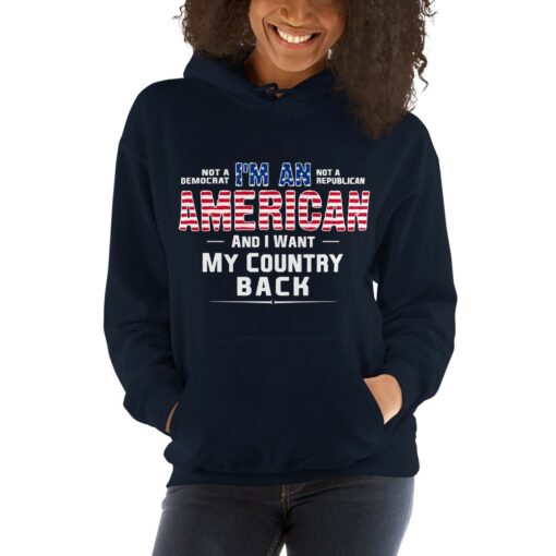 I Want My Country Back Hoodie 3