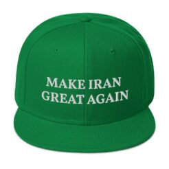 Make Iran Great Again Snapback Hat