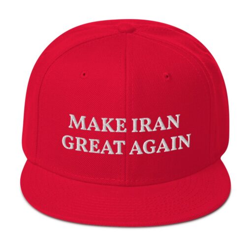 Make Iran Great Again Snapback Hat 1