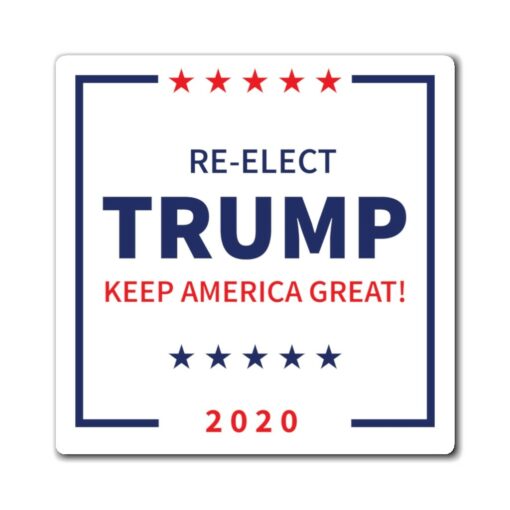 Re-Elect Trump 2020 Car Magnet 3