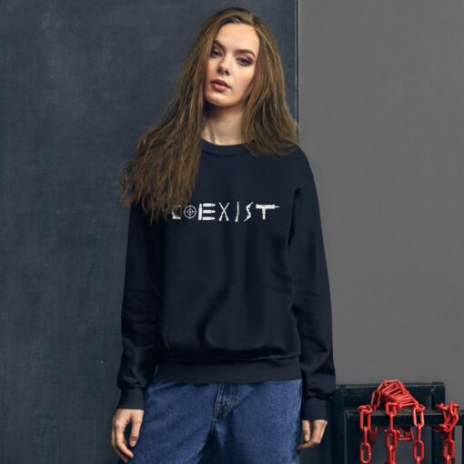 Coexist Pro Guns Sweatshirt 4