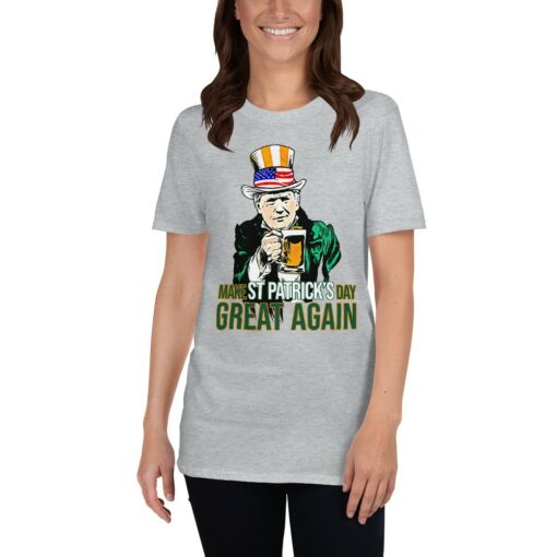 Make St Patrick's Day Great Again T-Shirt 3