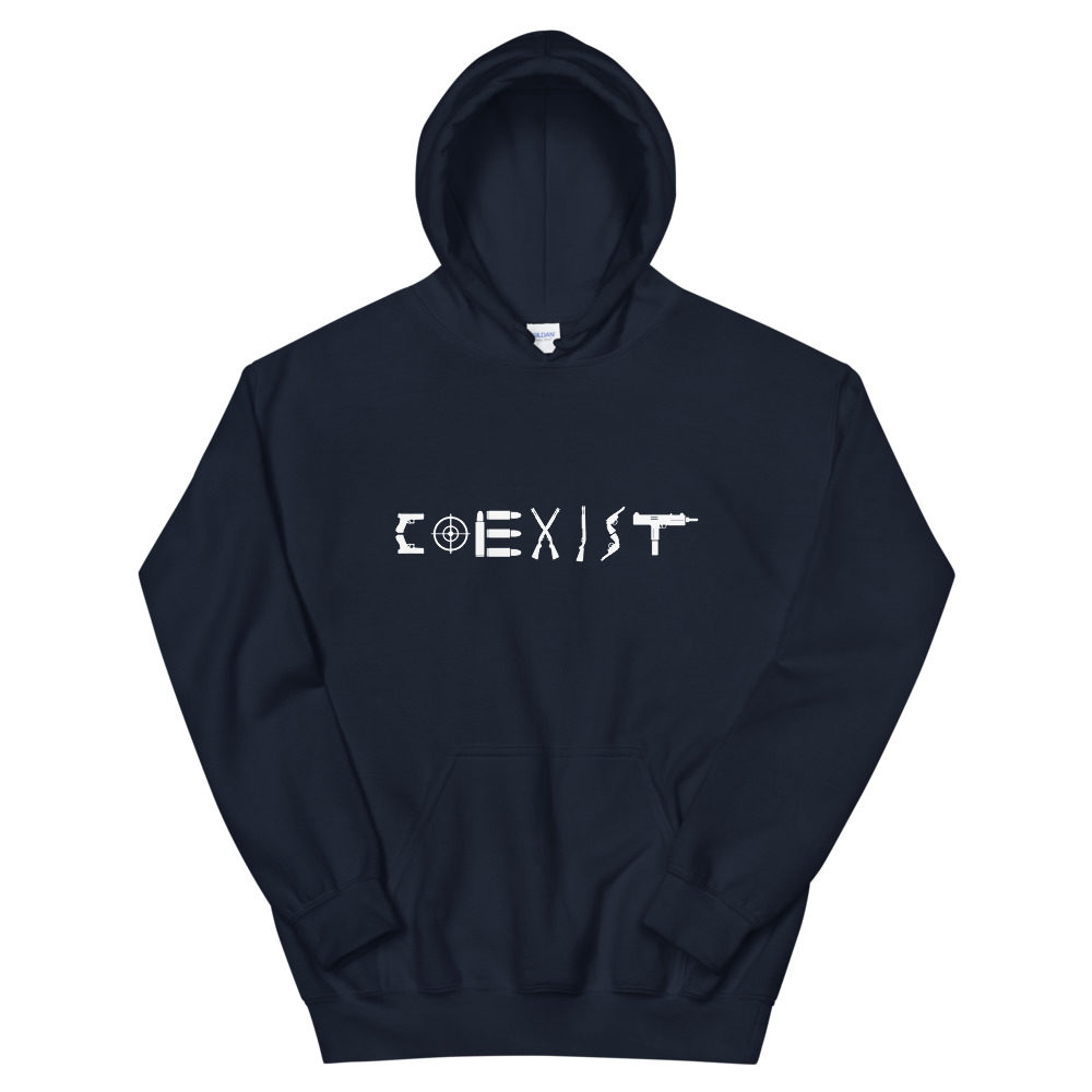 COEXIST Pro Guns Hoodie