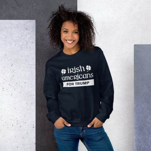 Irish Americans For Trump Sweatshirt 3