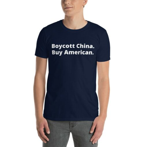 Boycott China Buy American T-Shirt 2