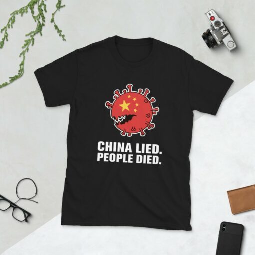 China Lied People Died T-Shirt 4