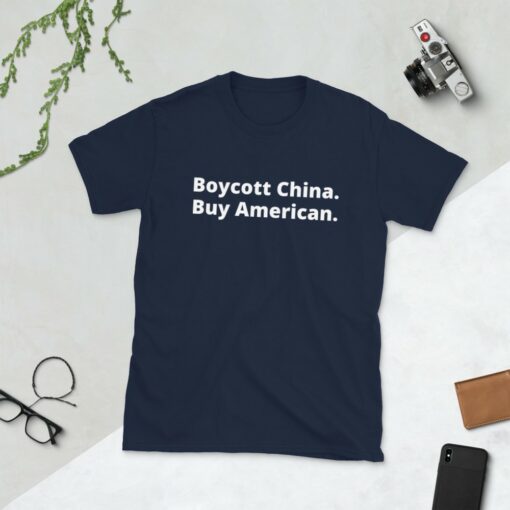 Boycott China Buy American T-Shirt 3