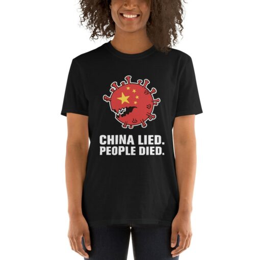 China Lied People Died T-Shirt 3