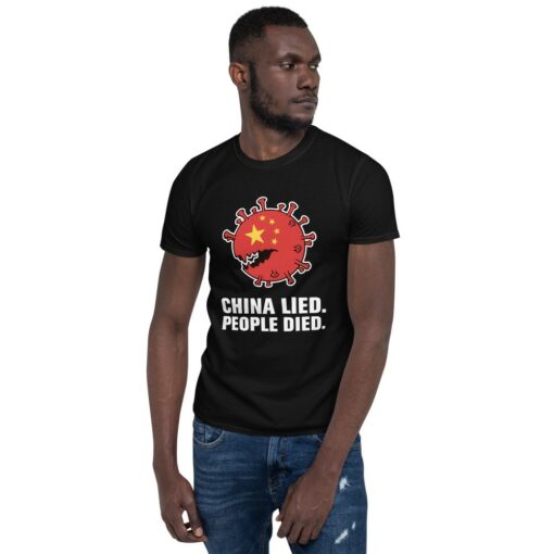 China Lied People Died T-Shirt 1