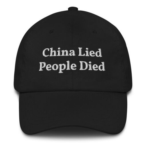 China Lied People Died Classic Hat 1