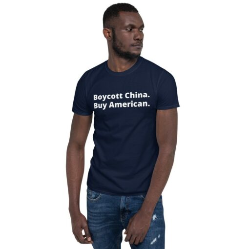 Boycott China Buy American T-Shirt 1