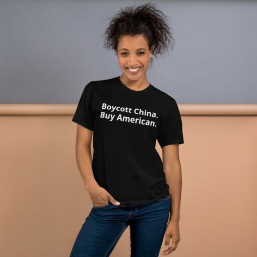 Boycott China Made in USA T-Shirt 7