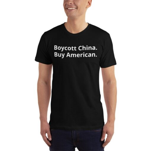 Boycott China Made in USA T-Shirt 2
