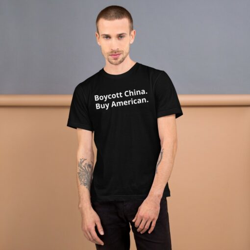 Boycott China Made in USA T-Shirt 6
