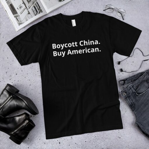 Boycott China Made in USA T-Shirt 4