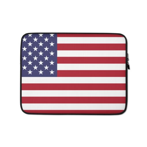 American Flag Patriotic Laptop Sleeve 1