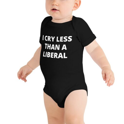 Funny Anti Liberal Baby Bodysuit 2