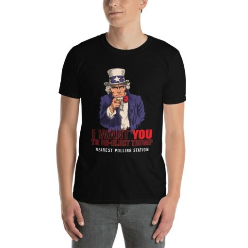 Uncle Sam Re-Elect Trump T-Shirt 2