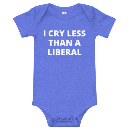 Funny Anti Liberal Baby Bodysuit 4