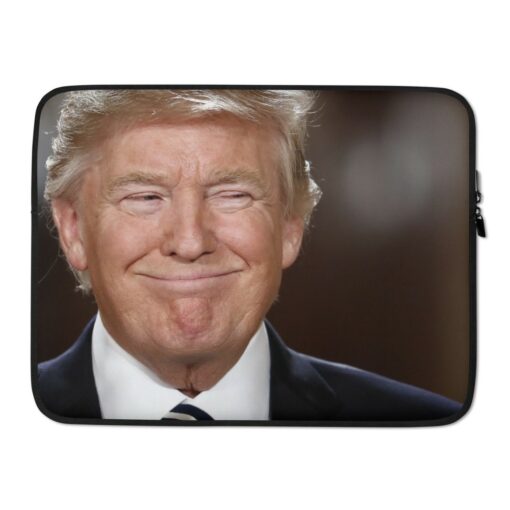 President Trump Face Laptop Sleeve 2